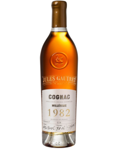 cognac-millesime-1982-bouteille-scellee-a-la-cire-produit-rare-numero-bouteille-numero-fut-jules-gautret